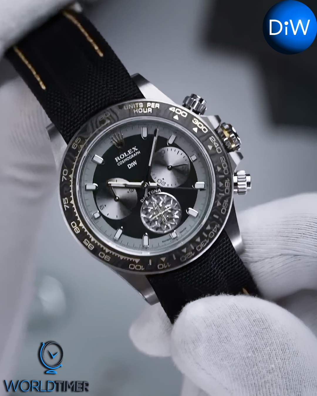 DiW Titanium Daytona Rolex 